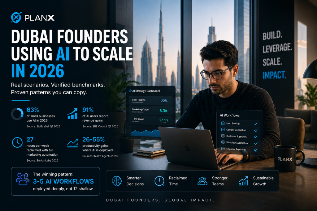 Dubai founders using AI to scale their businesses in 2026